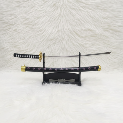 Anime Mini Katana With Push-Button Release | 25cm High-Quality Alloy Anime Sword