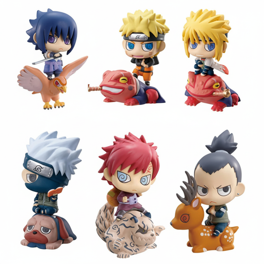Naruto Jinchuriki Figure Set (6 Pcs)