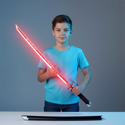 Tanjiro Kamado V2 Led Wooden Katana 104 Cm | Demon Slayer