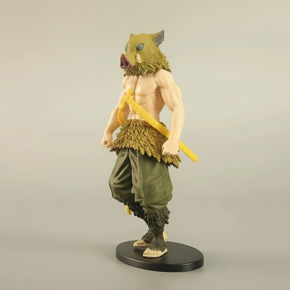 Inosuke Hashibira Standing Action Figure | 14 Cm Demon Slayer Figurine