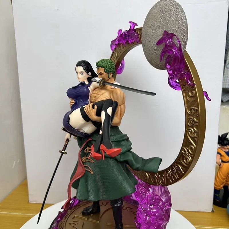Roronoa Zoro With Nico Robin Action Figure | 40 Cm One Piece Collectible Statue