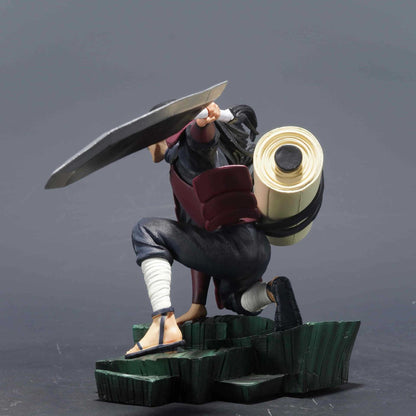 Hashirama Senju Action Figure | Premium Naruto Hokage Statue with Swappable Head