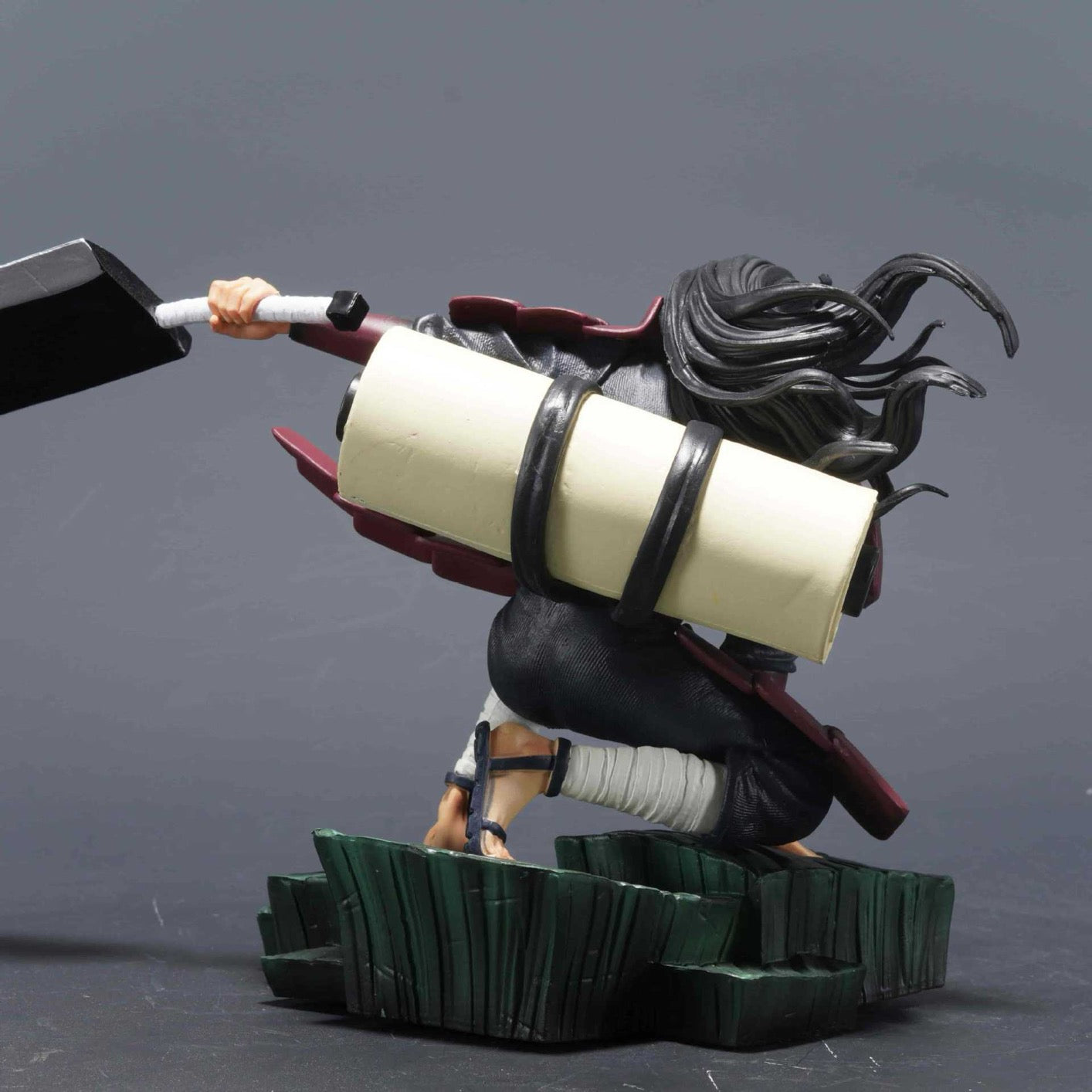 Hashirama Senju Action Figure | Premium Naruto Hokage Statue with Swappable Head