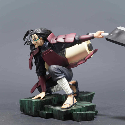 Hashirama Senju Action Figure | Premium Naruto Hokage Statue with Swappable Head