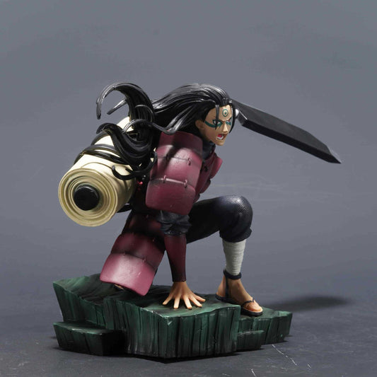 Hashirama Senju Action Figure | Premium Naruto Hokage Statue with Swappable Head