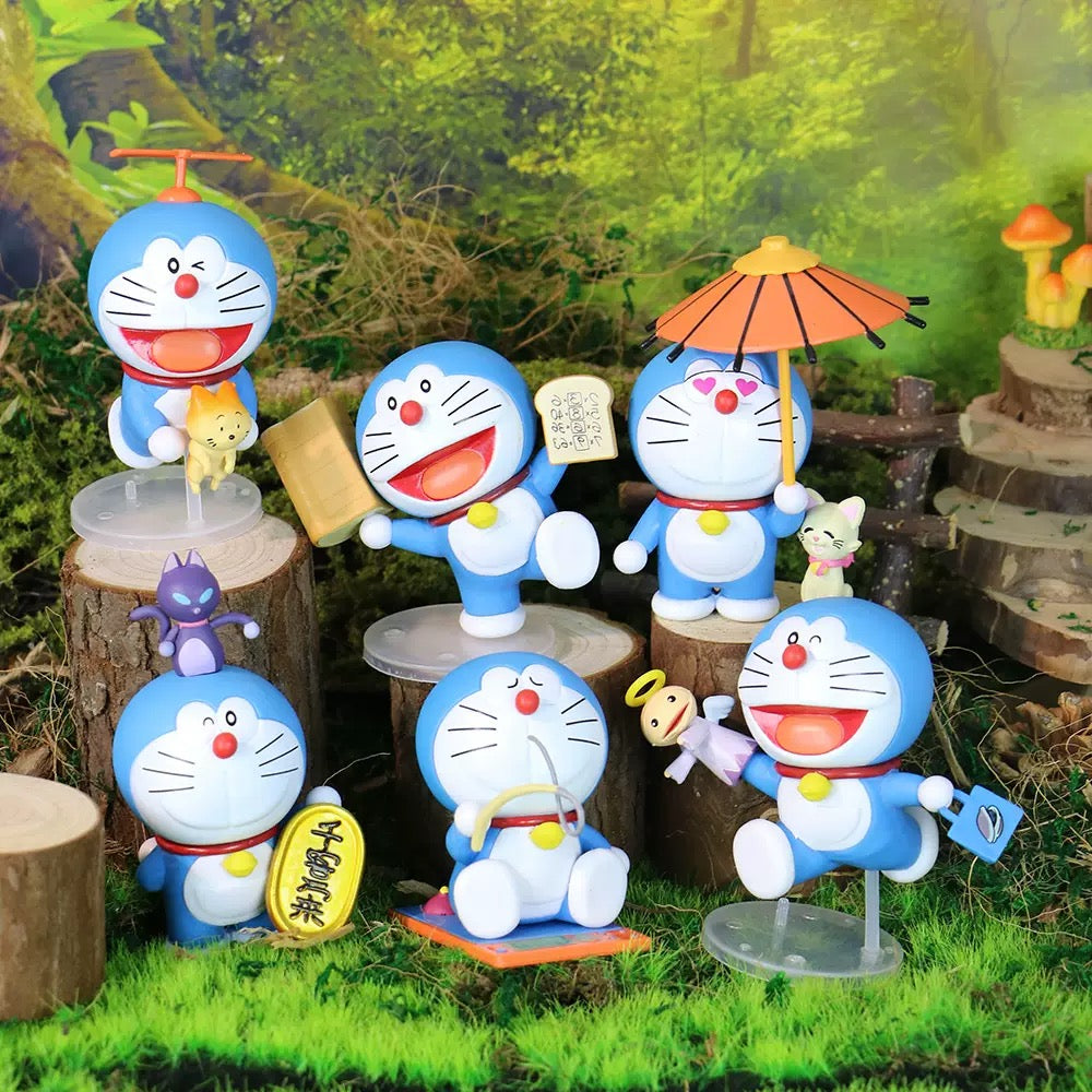 Doraemon "Everyday Adventure" Figures | 10cm Detailed Mini Figures