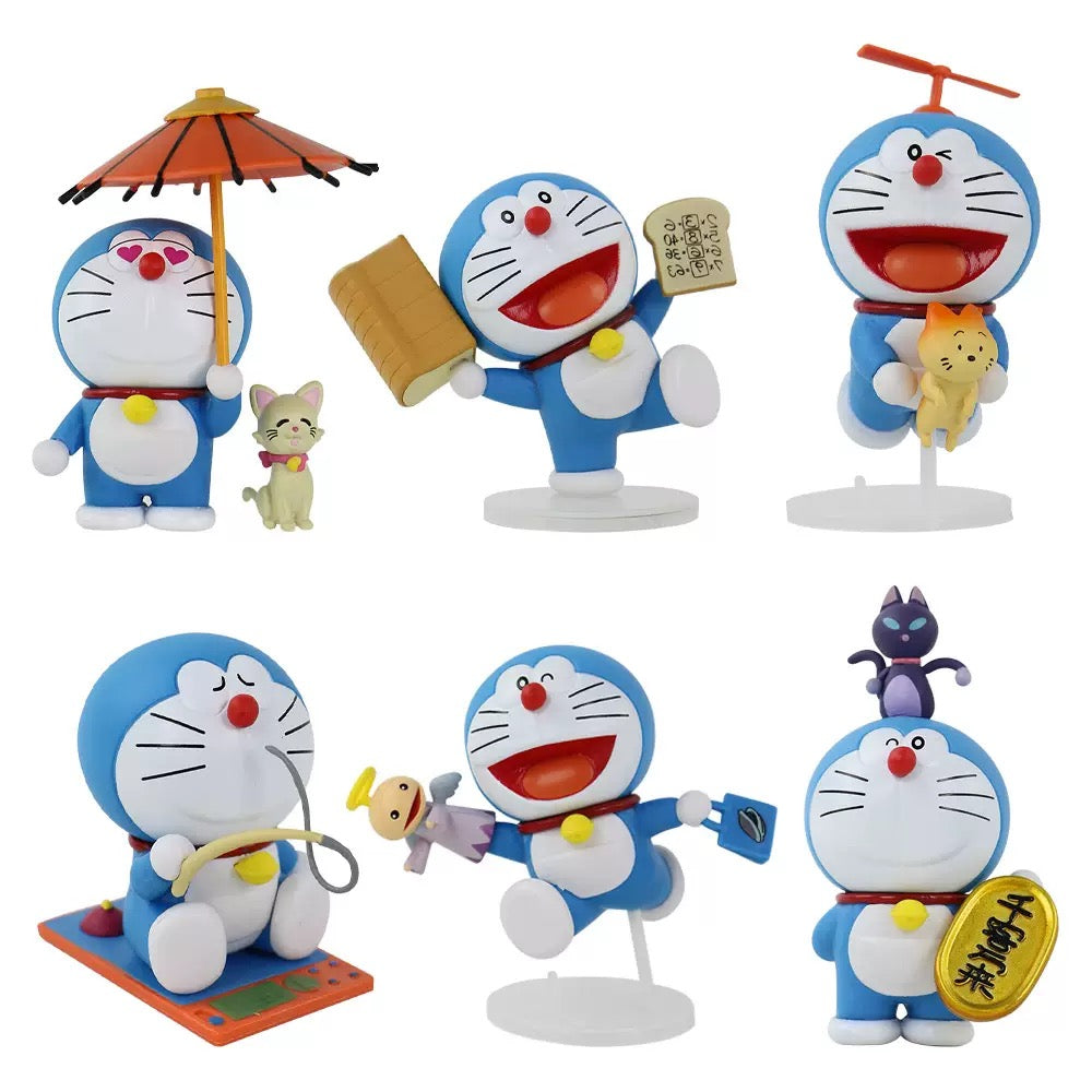 Doraemon "Everyday Adventure" Figures | 10cm Detailed Mini Figures