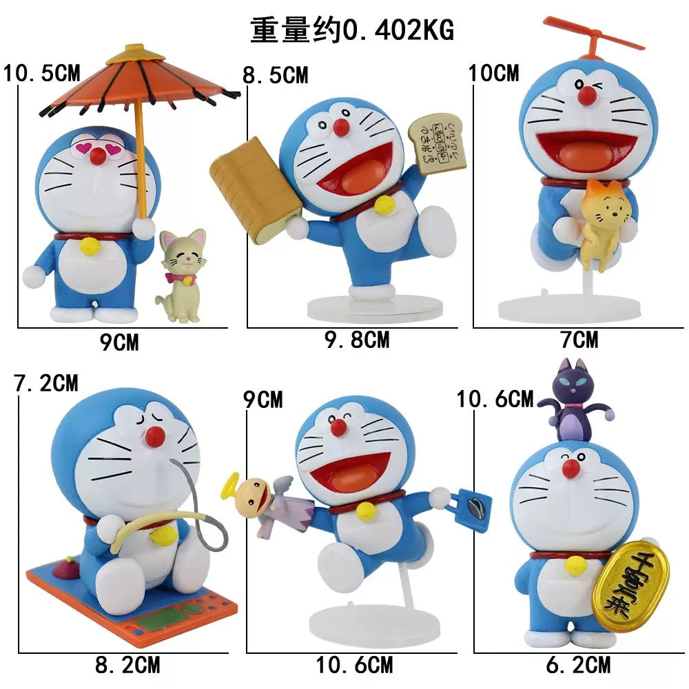 Doraemon "Everyday Adventure" Figures | 10cm Detailed Mini Figures