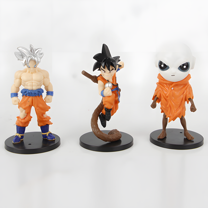 Dragon Ball Z Figure Set of 6 | Z-Fighters & Villains Collection