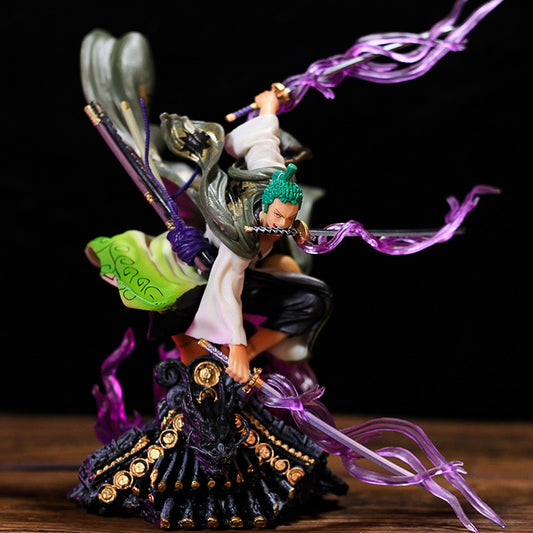 Roronoa Zoro "Three-Sword Style" Rooftop | 22cm One Piecce Premium Action Figure