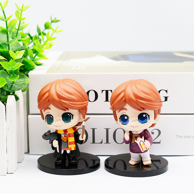 Harry Potter Chibi Action Figure | Wizarding World Collection Set of 6