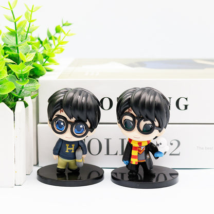 Harry Potter Chibi Action Figure | Wizarding World Collection Set of 6