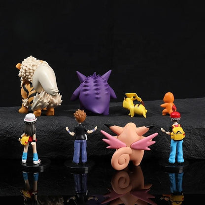 Pokémon Figurines Set of 8 | Pokémon Action Figure Pack