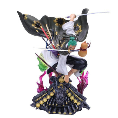 Roronoa Zoro "Three-Sword Style" Rooftop | 22cm One Piecce Premium Action Figure