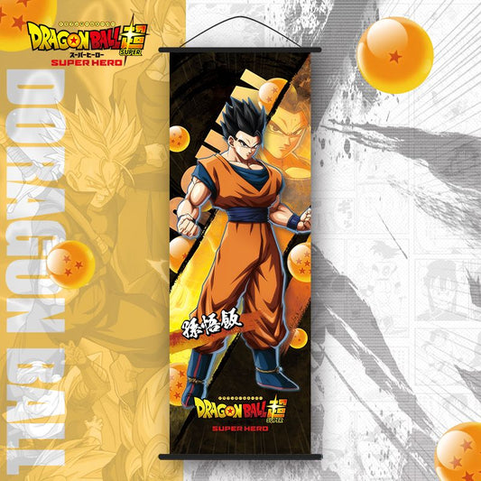 Dragon Ball Z Goku Wall Scroll Poster | 25 x 70 Cm Long Hanging Anime Art Banner