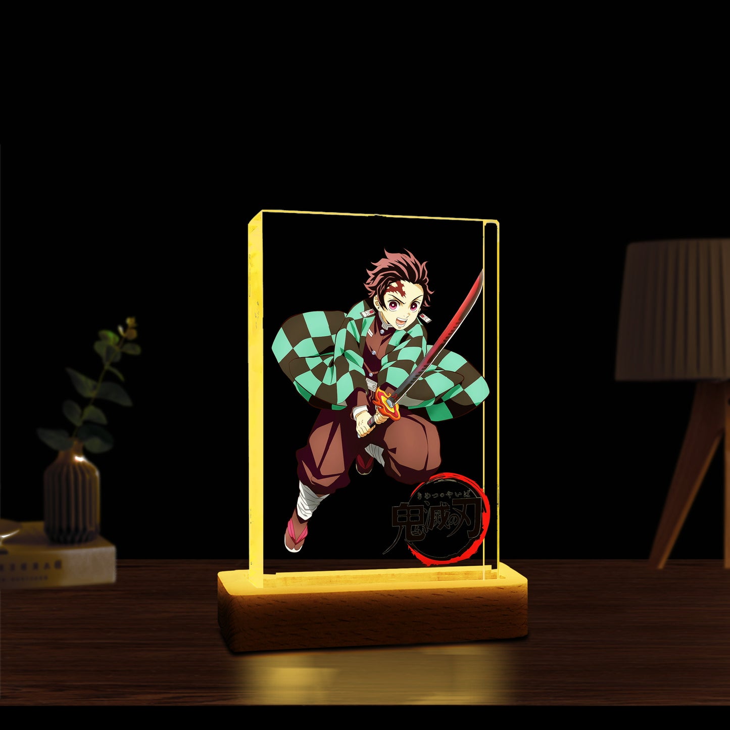 Tanjiro Kamado LED Lamp | Demon Slayer Acrylic Desk Light