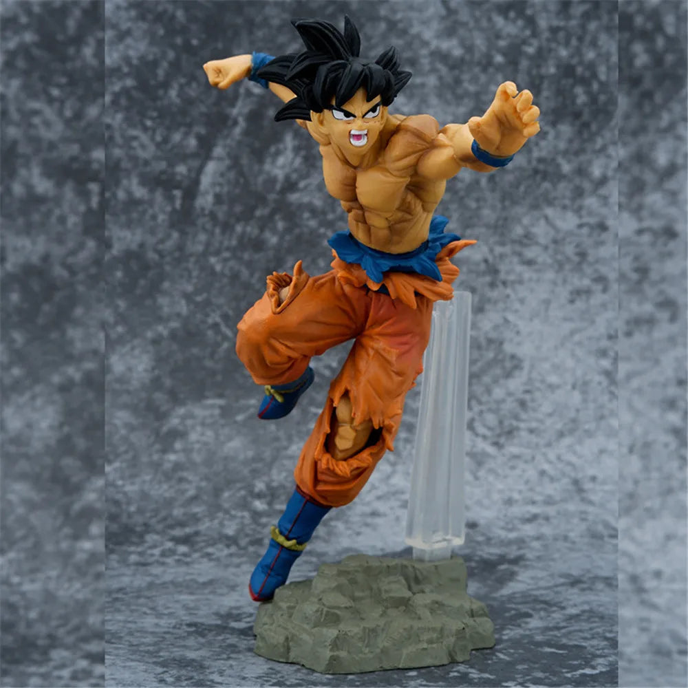 Dragon Ball Z Goku Action Figure | 21 cm Battle Pose Collectible Statue