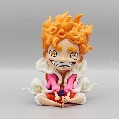 Monkey D. Luffy Gear 5 Chibi Figures | 14 Cm One Piece Action Figure