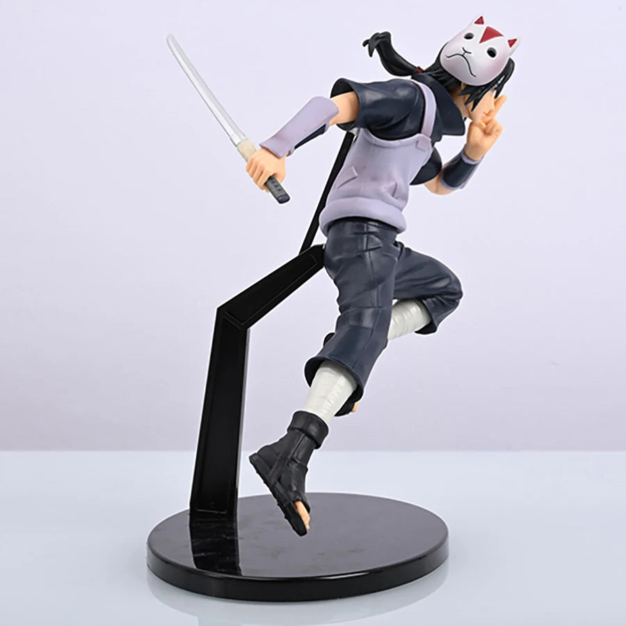 Naruto Itachi Uchiha Anbu Black Ops Figure | 17 Cm Collectible Anime Statue