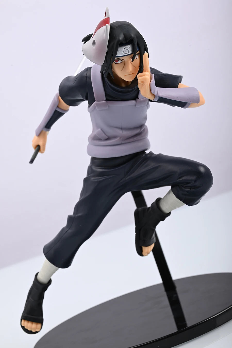 Naruto Itachi Uchiha Anbu Black Ops Figure | 17 Cm Collectible Anime Statue