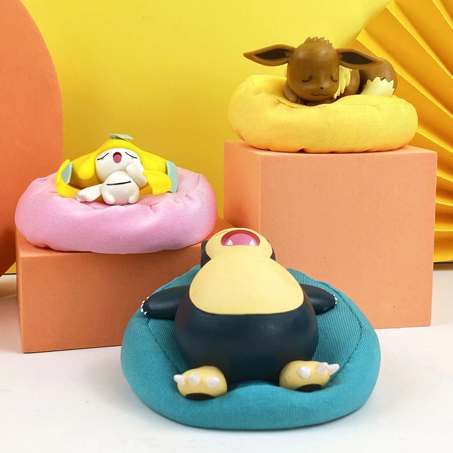 Pokémon Sleeping Bean Bag Figures | Set of 6 Cute Collectible Models