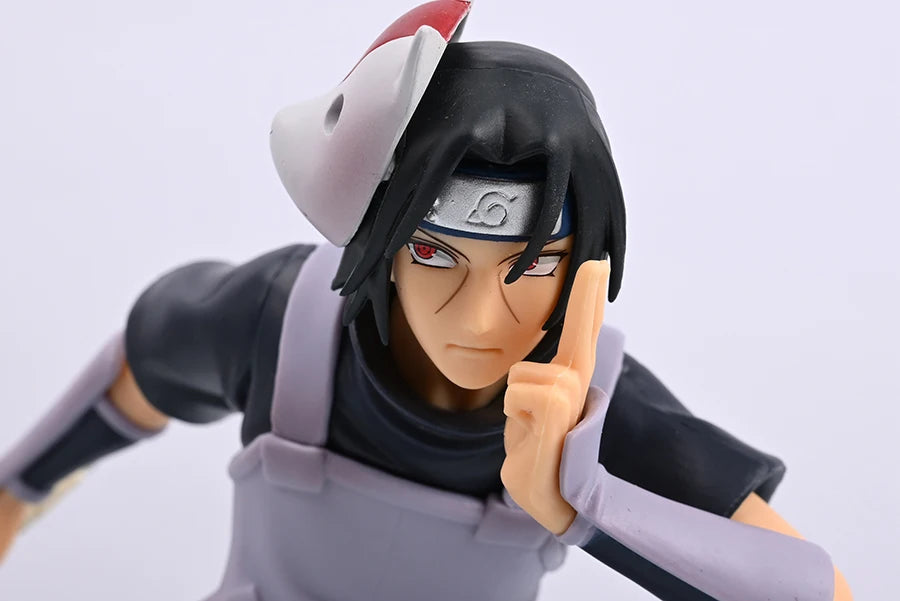 Naruto Itachi Uchiha Anbu Black Ops Figure | 17 Cm Collectible Anime Statue