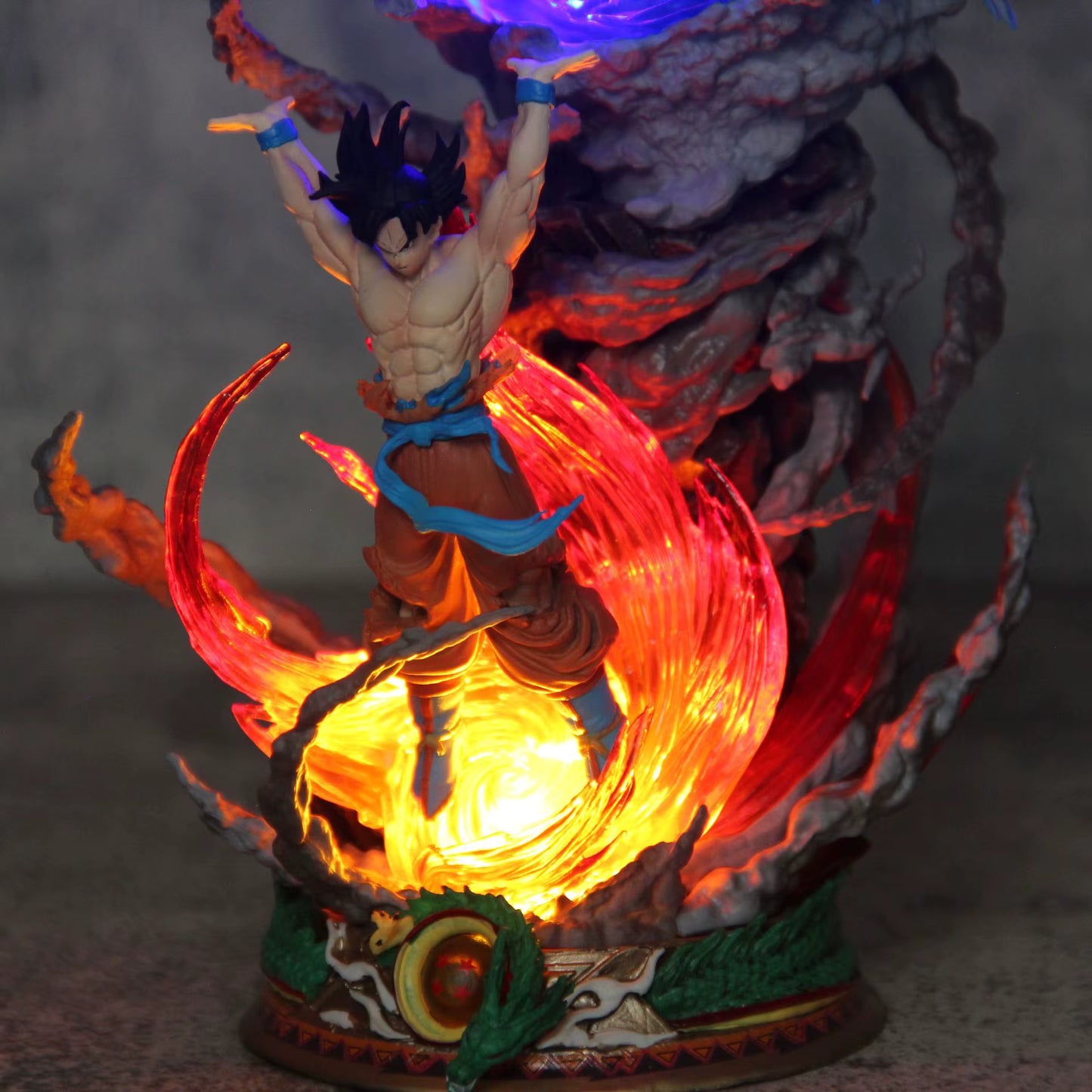 Goku Spirit Bomb LED Action Figure | 23 Cm Dragon Ball Z Figurine
