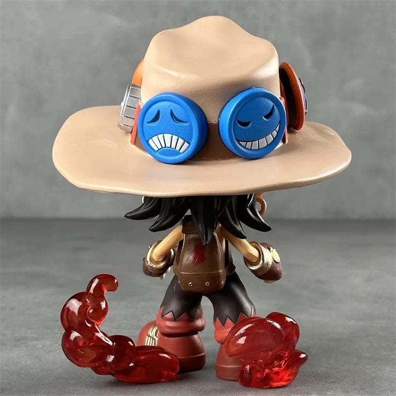 One Piece Portgas D. Ace Chibi Action Figure | 15 Cm Cute Anime Collectible Statue