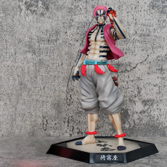 Demon Slayer Akaza Action Figure | 30 Cm Upper Rank Three Collectible Anime Statue