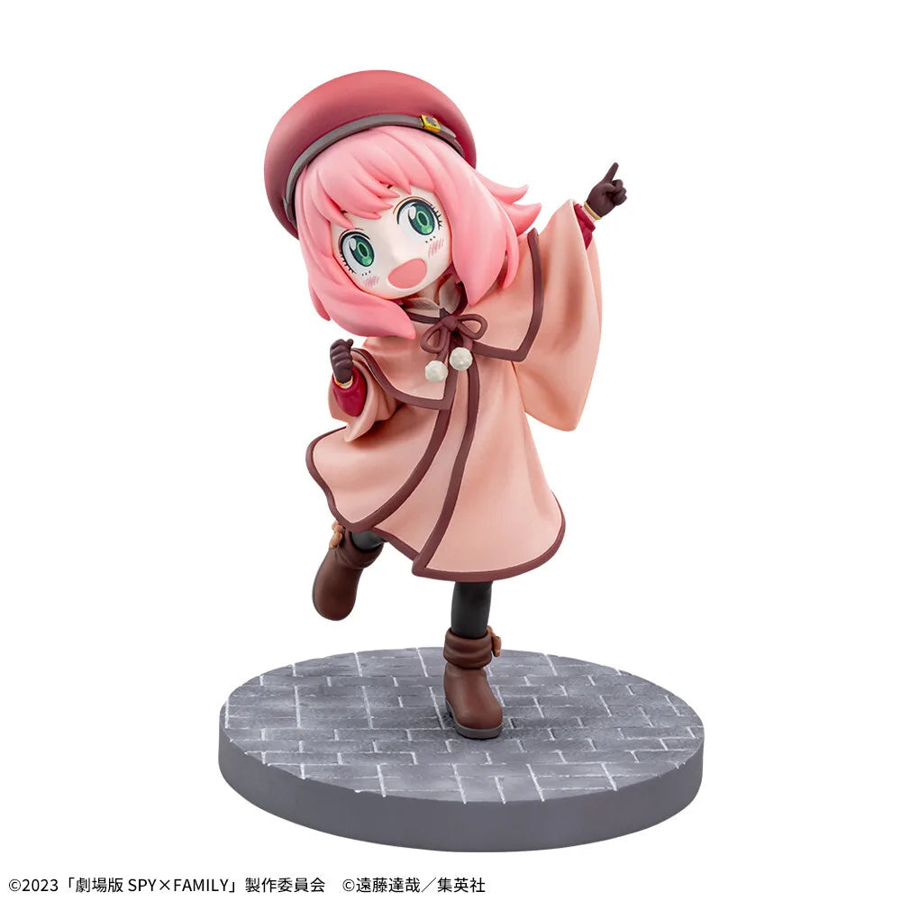 Anya Forger Winter Outfit Collectible Figure | 14 cm Spy x Family Action Figurine