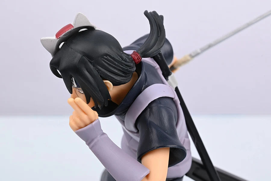 Naruto Itachi Uchiha Anbu Black Ops Figure | 17 Cm Collectible Anime Statue