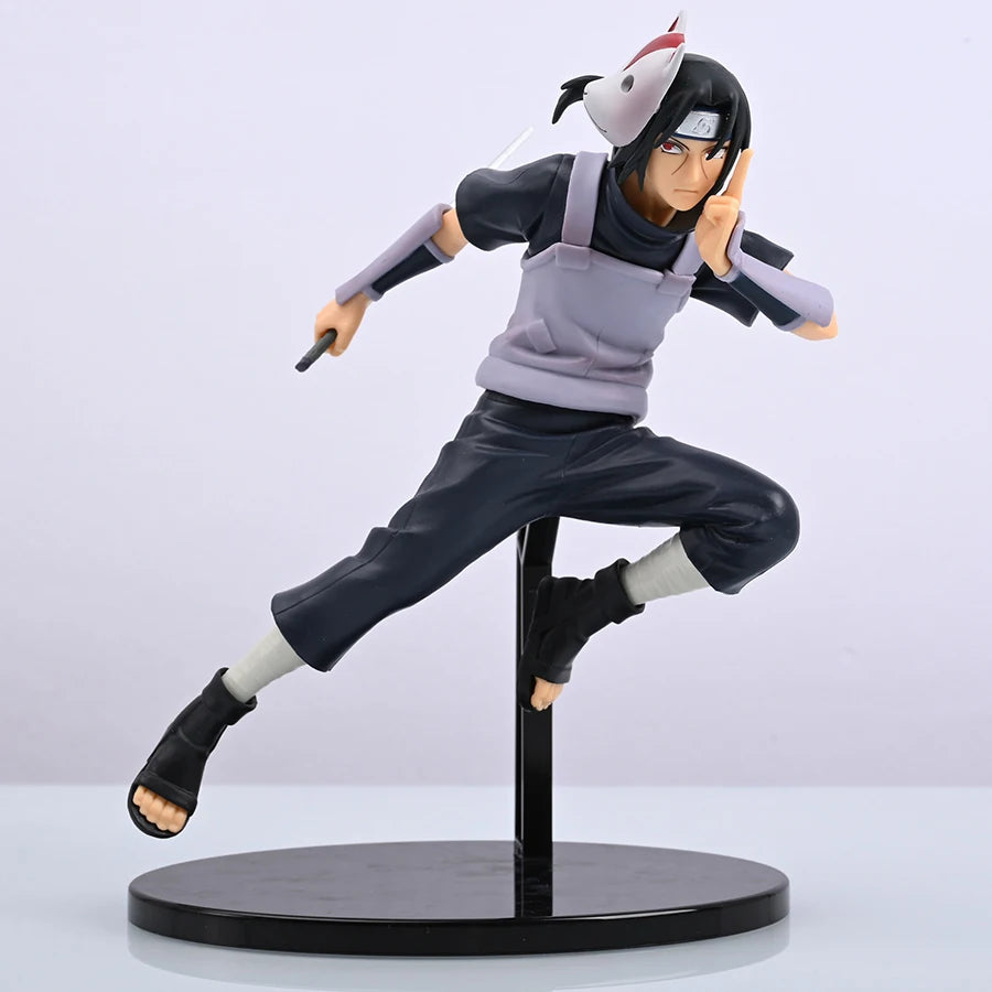 Naruto Itachi Uchiha Anbu Black Ops Figure | 17 Cm Collectible Anime Statue