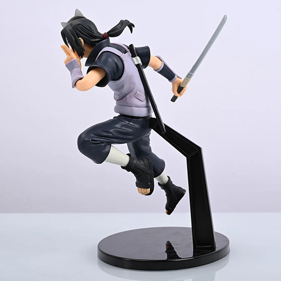 Naruto Itachi Uchiha Anbu Black Ops Figure | 17 Cm Collectible Anime Statue