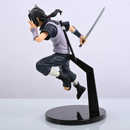 Naruto Itachi Uchiha Anbu Black Ops Figure | 17 Cm Collectible Anime Statue