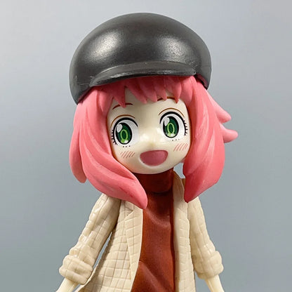 Anya Forger Winter Outfit Collectible Figure | 14 cm Spy x Family Action Figurine - 2