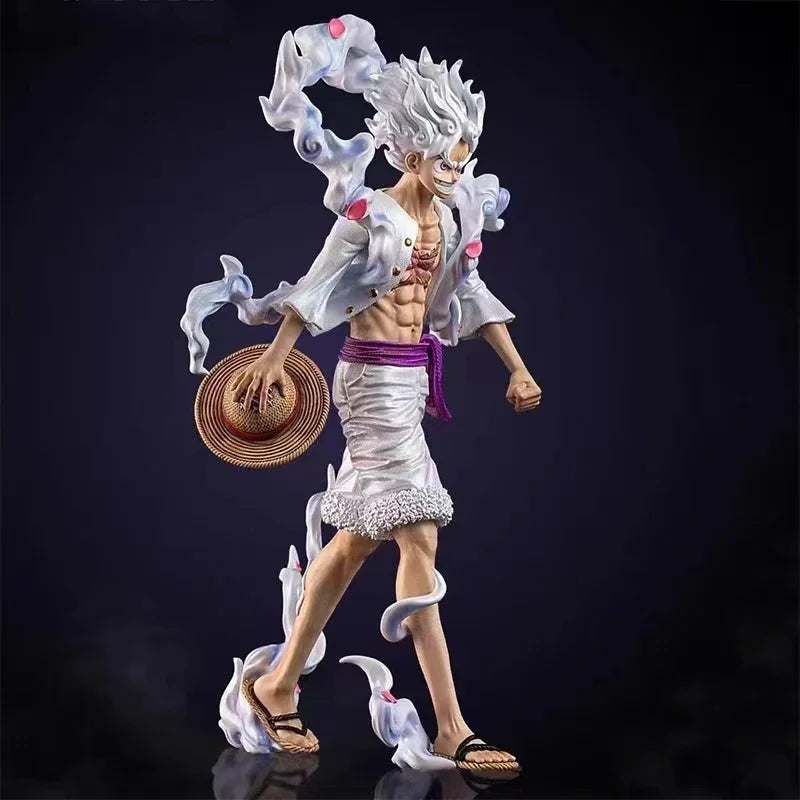 One Piece Sun God Nika Luffy Gear 5 Figure | 23 cm Collectible Anime Model