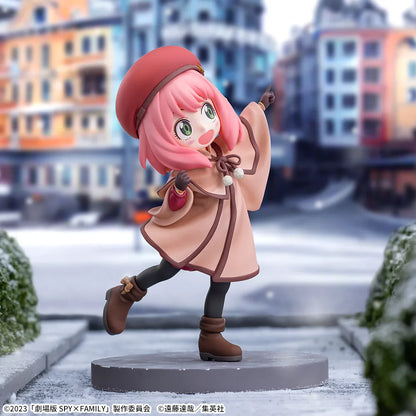 Anya Forger Winter Outfit Collectible Figure | 14 cm Spy x Family Action Figurine
