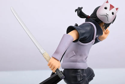 Naruto Itachi Uchiha Anbu Black Ops Figure | 17 Cm Collectible Anime Statue