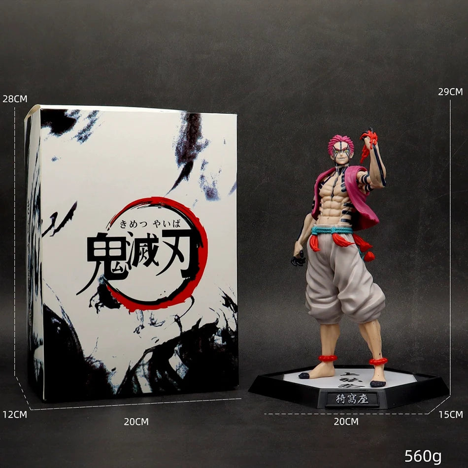 Demon Slayer Akaza Action Figure | 30 Cm Upper Rank Three Collectible Anime Statue