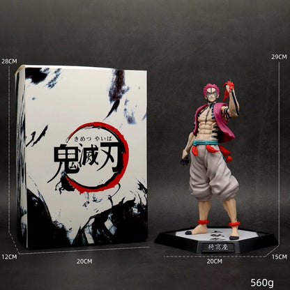 Demon Slayer Akaza Action Figure | 30 Cm Upper Rank Three Collectible Anime Statue