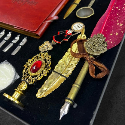Harry Potter Premium Diary Gift Set & Antique Letter Sealing Set