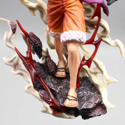 Monkey D. Luffy Gear 4 Red Hawk Action Figure | One Piece