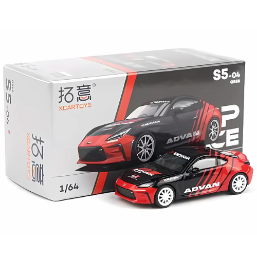 XCARTOYS JDM GR86 Advan Racing Sports Model | 1:64 Diecast Metal Car