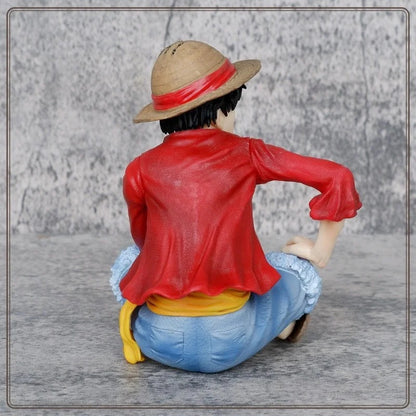 Monkey D. Luffy Sitting Pose Action Figure | One Piece
