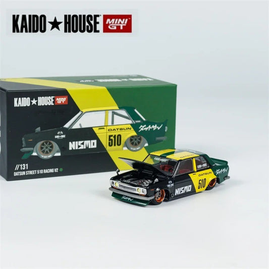 Kaido House x Mini GT Datsun Street 510 Racing V2 | 1:64 Scale Diecast Car