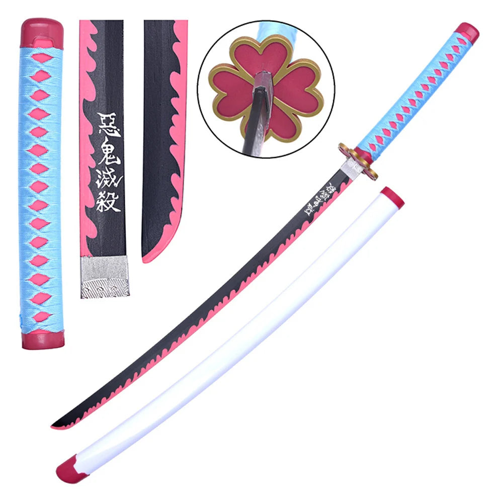 Mitsuri Kanroji Nichirin Wooden Katana | 104 Cm Demon Slayer Sword