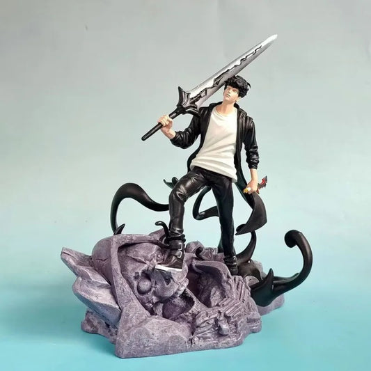 Sung Jin-Woo Shadow Monarch Figure – Solo Leveling | 18cm Action Figure