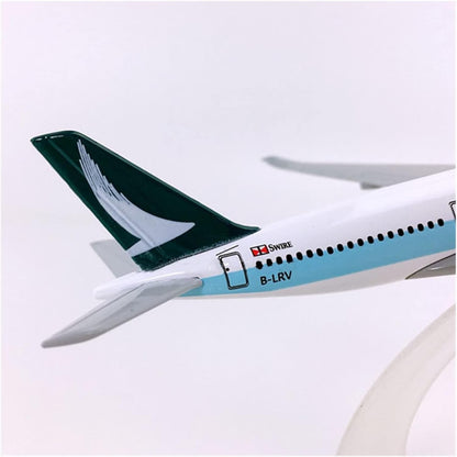 Cathay Pacific Airlines A320 1:400 Scale Diecast Metal Model – 16cm Premium Collectible Airplane ✈️