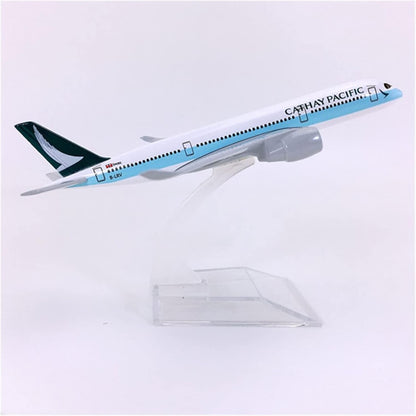 Cathay Pacific Airlines A320 1:400 Scale Diecast Metal Model – 16cm Premium Collectible Airplane ✈️