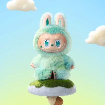 Labubu Doll Have A Seat Series Blind Box Vinyl Plush Pendant - The Monsters Collectible Keychain, Random Figure (Sisi, Hehe, Baba, Dada, Ququ, Zizi, or Secret Banana Duoduo)